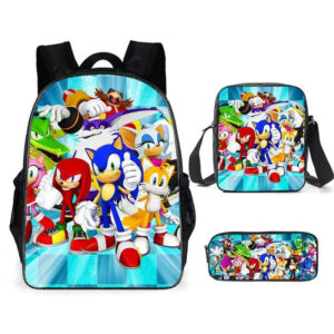 Mochila Sonic 3 piezas A9