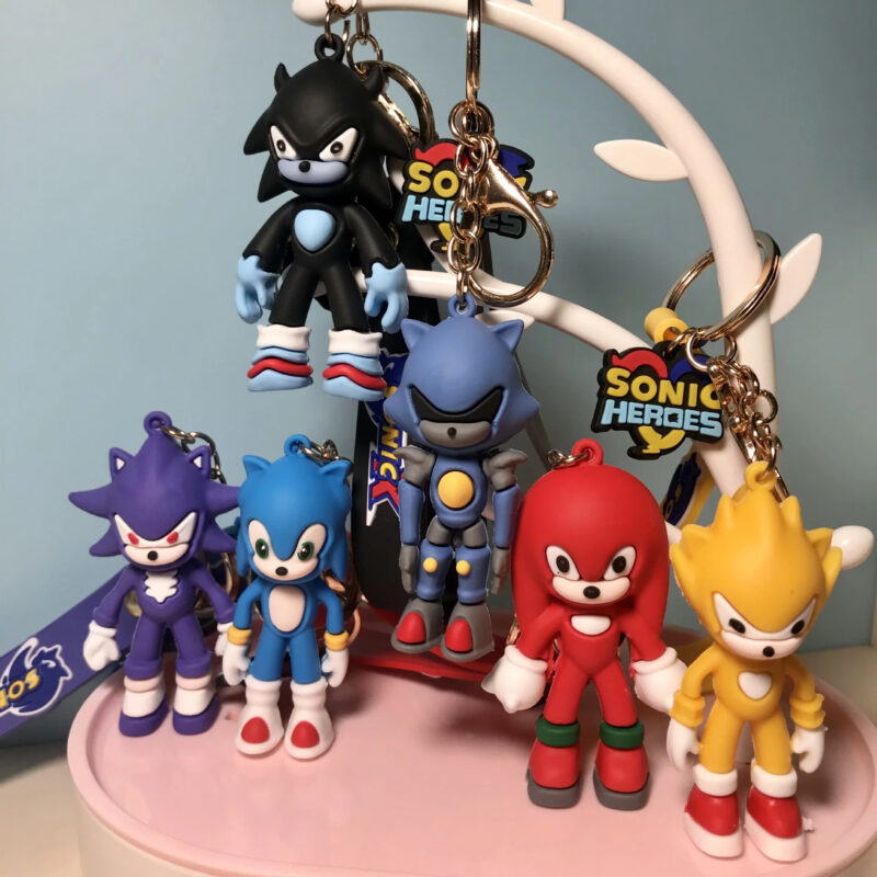 Llavero Metal Sonic Silicone B1 - Imagen 2