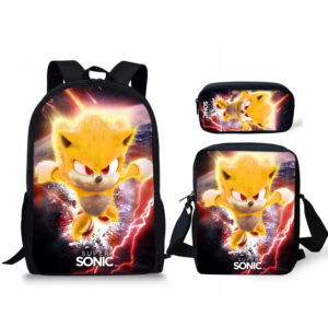 Mochila Super Sonic 3 piezas A1