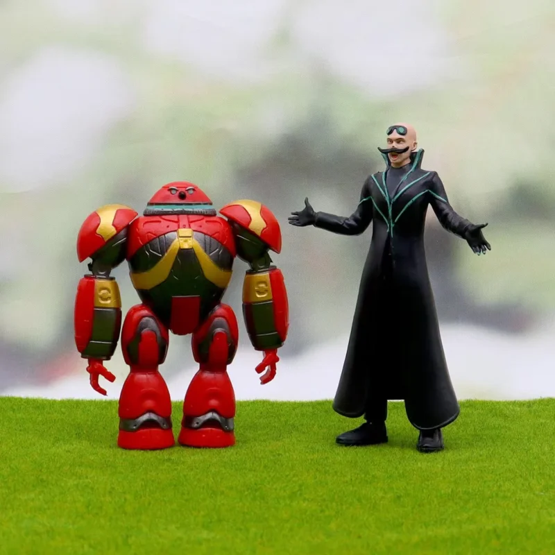 Figuras Eggman y Omega de 11 cm