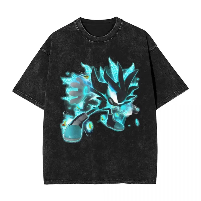 Camiseta Silver the Hedgehog A10