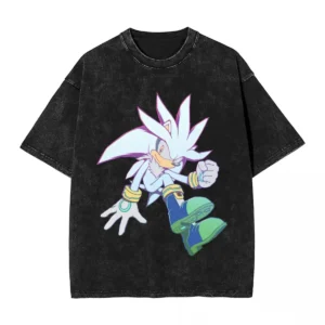 Camiseta Silver the Hedgehog A7