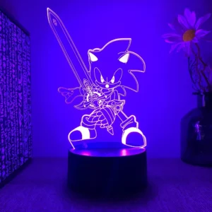 Lámpara 3D Sonic the Hedgehog A6