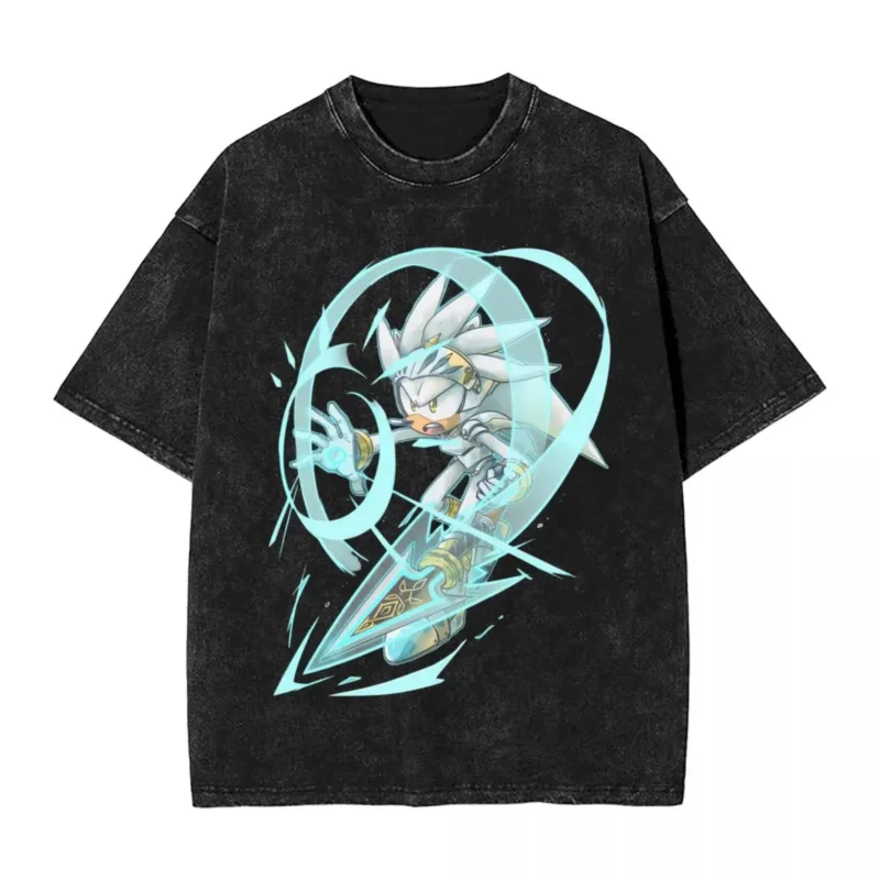 Camiseta Silver the Hedgehog A3