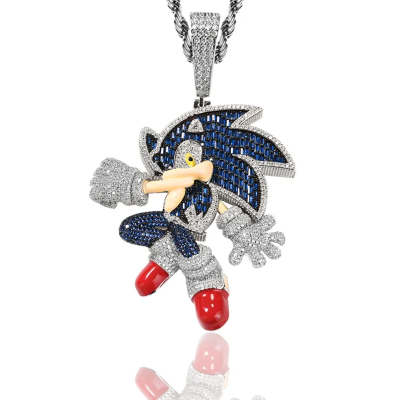 Collar Sonic the Hedgehog Pierre Bleue A1