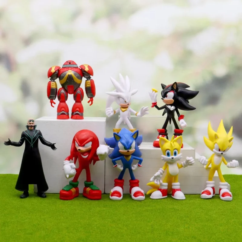 Figuras Sonic y Shadow Set de 2 Figuras de 11 cm - Imagen 2