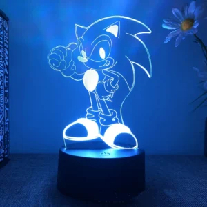 Lámpara 3D Sonic the Hedgehog A2