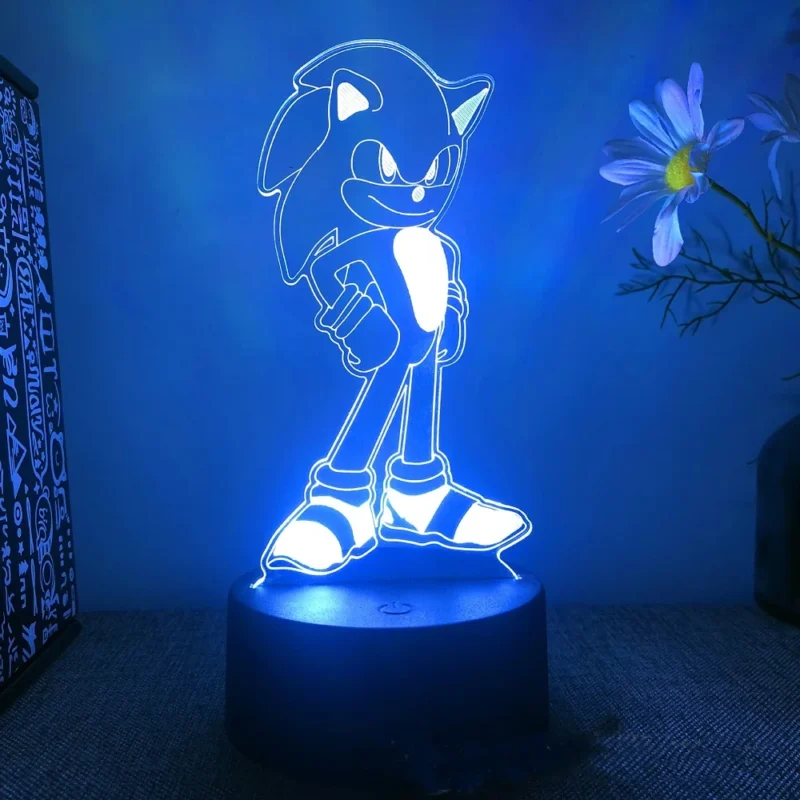 Lámpara 3D Sonic the Hedgehog A3