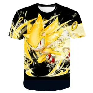 Camiseta infantil de Super Sonic A1