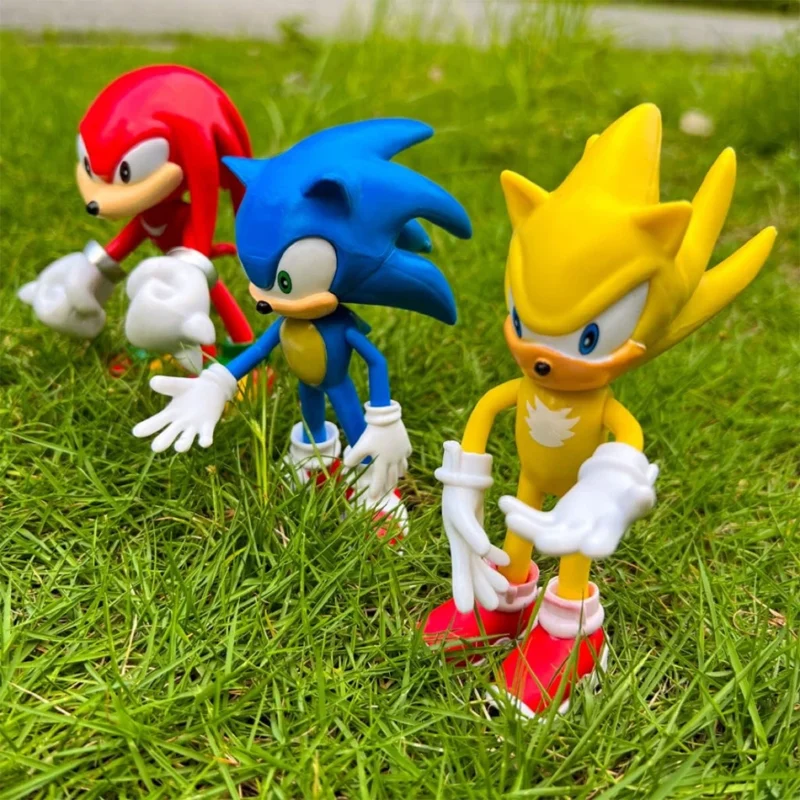 Figuras de Sonic Set de 5 piezas de 14 cm - Imagen 4