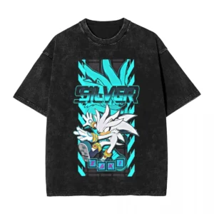 Camiseta Silver the Hedgehog A6