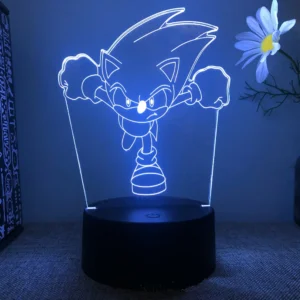 Lámpara 3D Sonic the Hedgehog A5