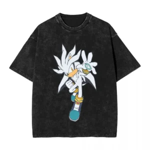 Camiseta Silver the Hedgehog A5