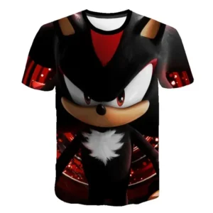 Camiseta infantil de Shadow the Hedgehog A1