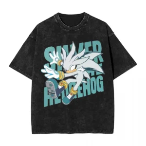 Camiseta Silver the Hedgehog A1