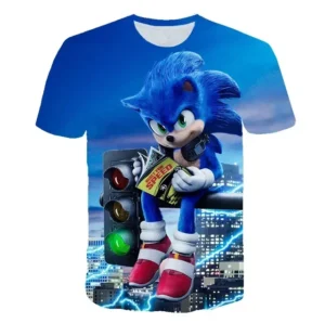 Camiseta infantil de Sonic the Hedgehog A6