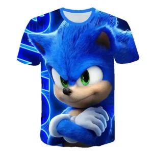Camiseta infantil de Sonic the Hedgehog A1
