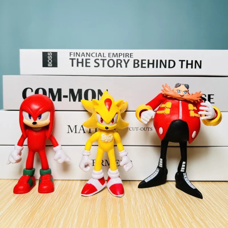 Figuras Sonic Set de 6 Piezas de 11cm - Imagen 3