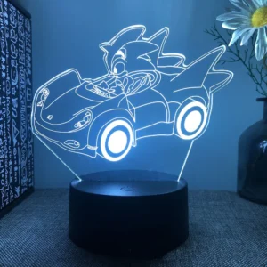 Lámpara 3D Sonic the Hedgehog A4