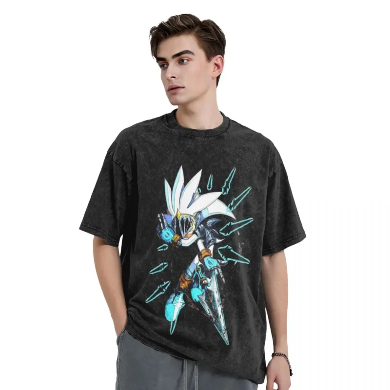 Camiseta Silver the Hedgehog A2 - Imagen 2