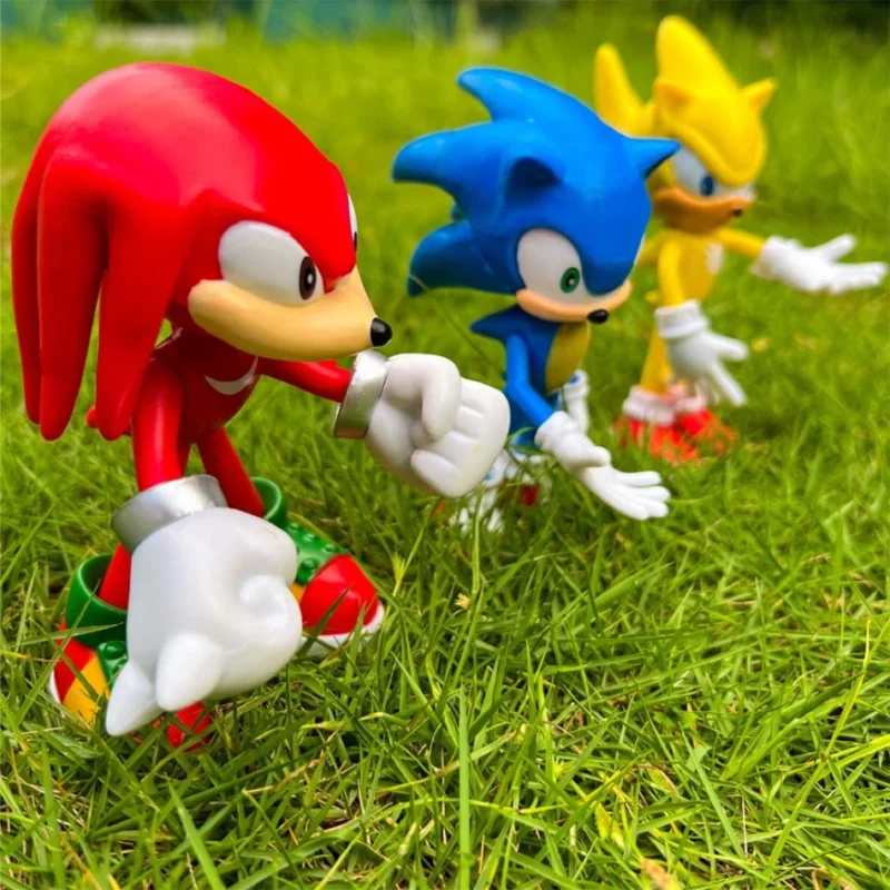 Figuras de Sonic Set de 5 piezas de 14 cm - Imagen 5